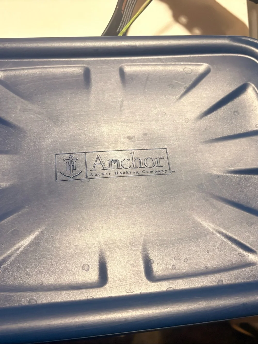 Pyrex Hot Pan holder VINTAGE & Anchor Co. cooking dish